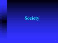 Society PowerPoint PPT Presentation