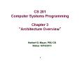 CS 201 Computer Systems Programming Chapter 3  PowerPoint PPT Presentation