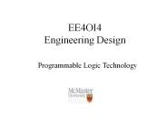 EE4OI4 Engineering Design
