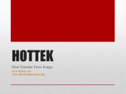 HOTTEK Heat Transfer Press Range 2015