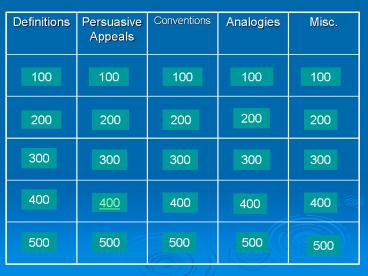presentation player overlay