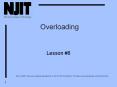 Overloading PowerPoint PPT Presentation