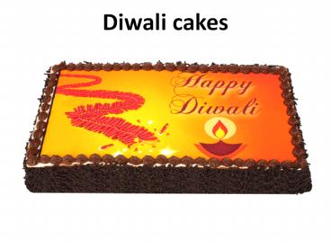 Diwali Cakes