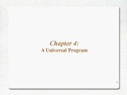 Chapter 4: A Universal Program