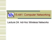 15-441: Computer Networking