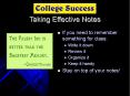 Taking Effective Notes PowerPoint PPT Presentation
