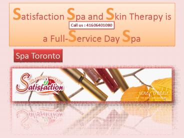 Spa And Skin Therapy | Toronto