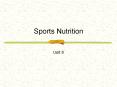 Sports%20Nutrition PowerPoint PPT Presentation