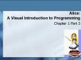 Alice: A Visual Introduction to Programming PowerPoint PPT Presentation