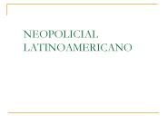 NEOPOLICIAL LATINOAMERICANO