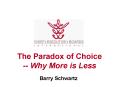 Barry Schwartz PowerPoint PPT Presentation