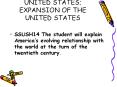 IMPERIALISM AND THE UNITED STATES; EXPANSION OF THE UNITED STATES PowerPoint PPT Presentation