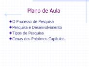 Plano de Aula