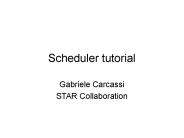 Scheduler tutorial