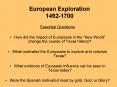 European Exploration 1492-1700 PowerPoint PPT Presentation