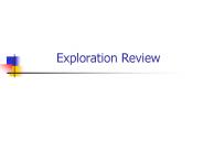 Exploration Review