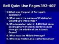 Bell Quiz: Use Pages 392-407 PowerPoint PPT Presentation