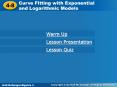 Curve Fitting with Exponential PowerPoint PPT Presentation