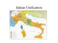 Italian Unification PowerPoint PPT Presentation