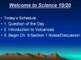 Welcome to Science 10/20 PowerPoint PPT Presentation