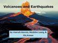 Volcanoes and Earthquakes PowerPoint PPT Presentation