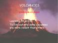 VOLCANOES SINGULAR-VOLCANO PowerPoint PPT Presentation
