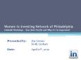 Women in Investing Network of Philadelphia LinkedIn Workshop  PowerPoint PPT Presentation