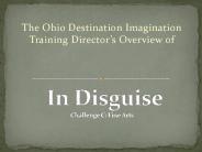 The Ohio Destination Imagination Training Director