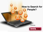 How to Search for People