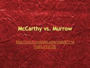 McCarthy vs. Murrow
