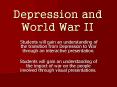 Depression and World War II PowerPoint PPT Presentation