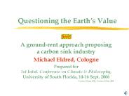 Questioning the Earth