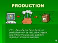 PRODUCTION PowerPoint PPT Presentation