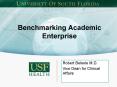 Benchmarking Academic Enterprise PowerPoint PPT Presentation