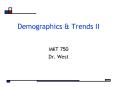 Demographics PowerPoint PPT Presentation