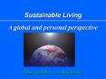 Sustainable%20Living PowerPoint PPT Presentation