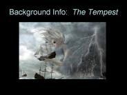 Background Info: The Tempest
