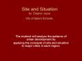 Site and Situation by Eleanor Joyce City of Salem Schools. PowerPoint PPT Presentation