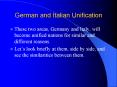 German and Italian Unification PowerPoint PPT Presentation