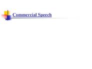 Commercial Speech