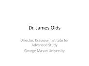 Dr. James Olds