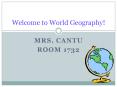 Mrs. Cantu PowerPoint PPT Presentation