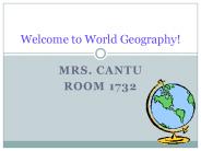 Mrs. Cantu