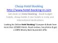 Online Hotel Booking - Book cheap budget & luxury 5 star