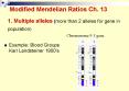 1. Multiple alleles (more than 2 alleles for gene in population) PowerPoint PPT Presentation