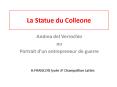 La Statue du Colleone PowerPoint PPT Presentation
