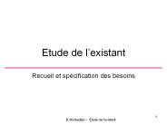 Etude de l