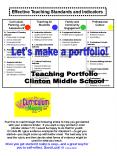 Teaching Portfolio PowerPoint PPT Presentation