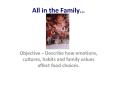 All in the Family PowerPoint PPT Presentation