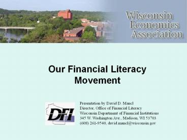 Our Financial Literacy